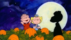 Snoopy Rises Out of the Pumpkin Patch